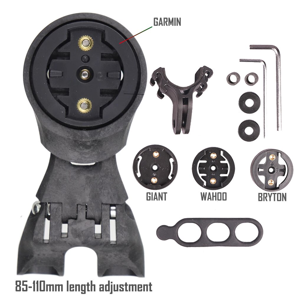 Bike Handlebar Stem Computer Support For Garmin Bryton wahoo Giant GoPro Light Camera Bicycle Mounts Holder Accessorie